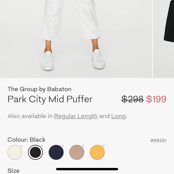 Babaton Puffer jacket - Picture 3 of 4